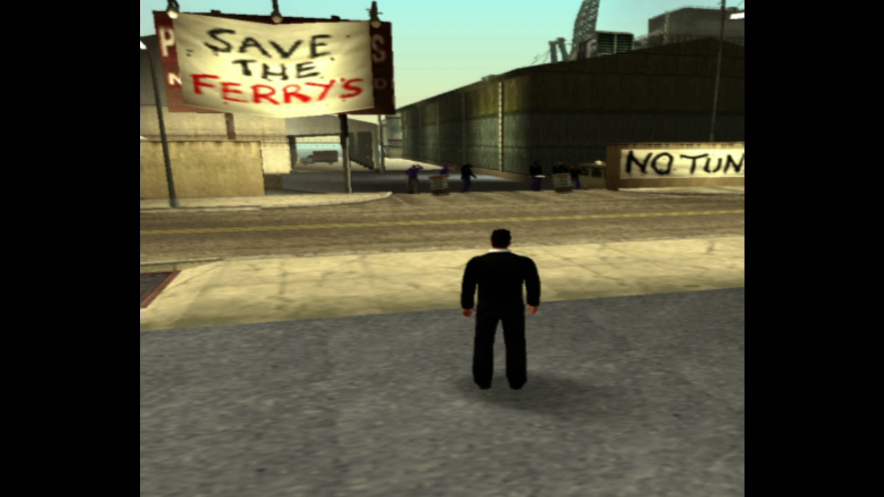 GTA LCS Ped Quotes - Tunnel Protesters (Hell no! Tunnel no!)