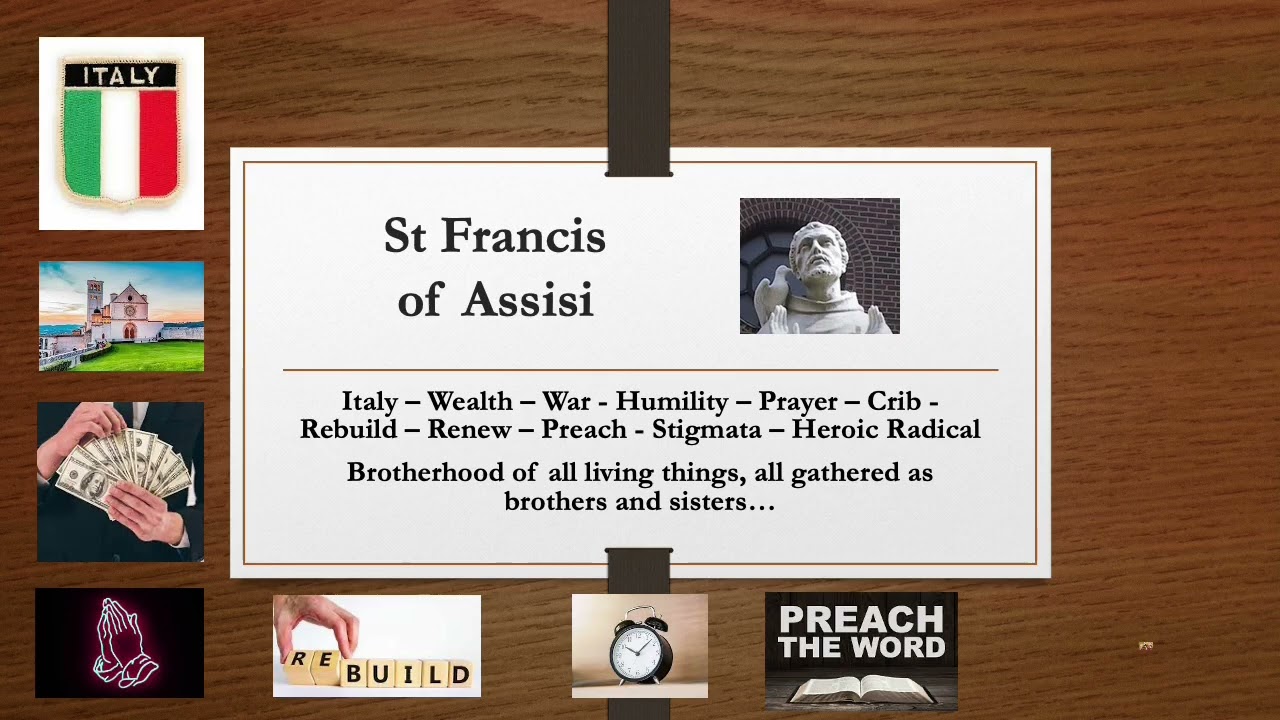 ASCS ST FRANCIS FEAST DAY REFLECTION MR PAURO