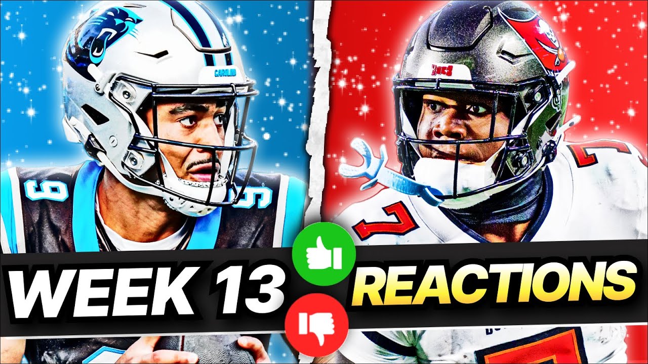Fantasy Football Week 13 Reactions - The NFL Just Changed!