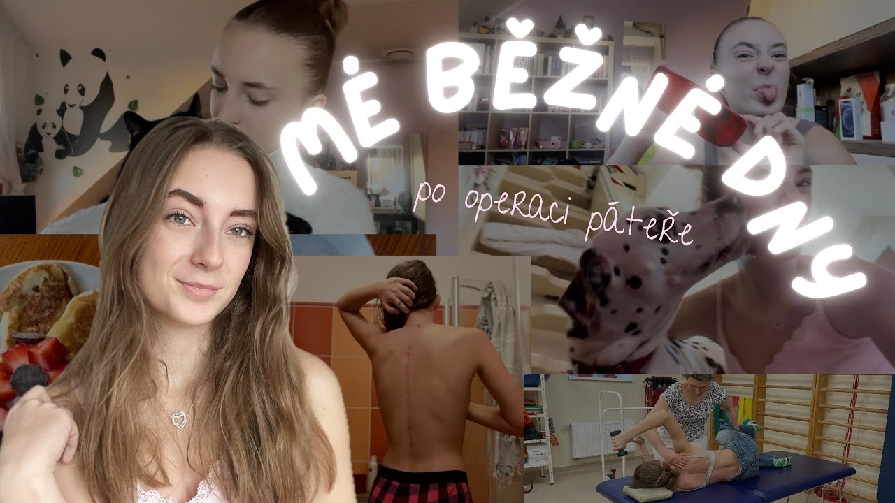 MÉ BĚŽNÉ DNY PO OPERACI PÁTEŘE | | Škola, rehabky, sítě, cvičení i boj s leností 🏥📚💪😴