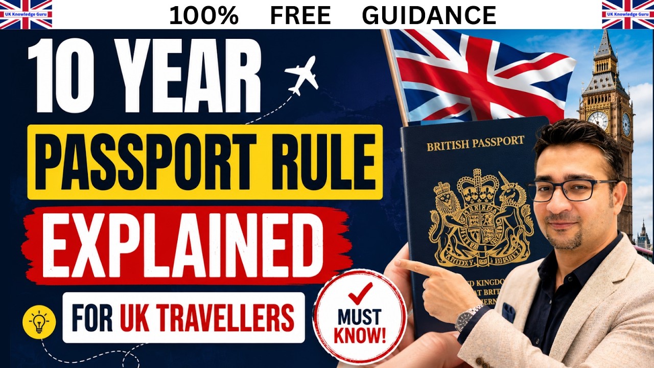 The 10 Year Passport Rule for UK Travellers | Check This Before International Travel in 2026 