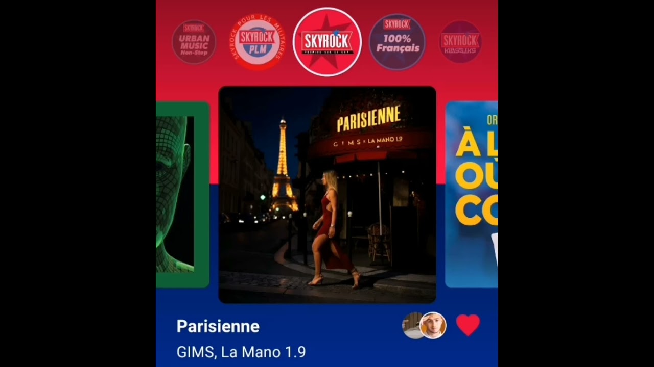 GIMS, La Mano 1.9 - Parisienne (version skyrock) 