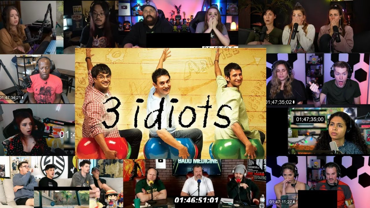 3 Idiots (2009) Reaction Mashup