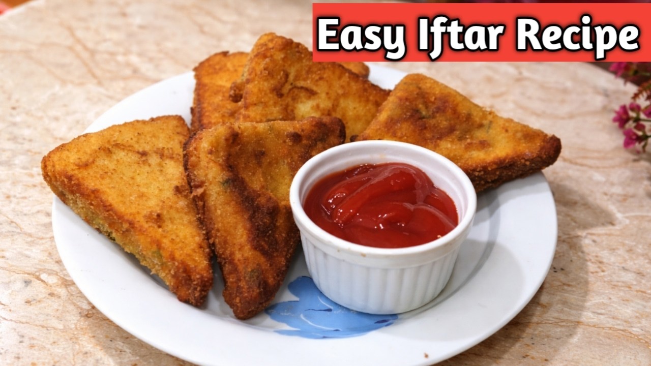 Ramadan Special Crispy Bread Snacks Recipe | Quick & Easy Iftar Recipe | Perfect Iftar Snack