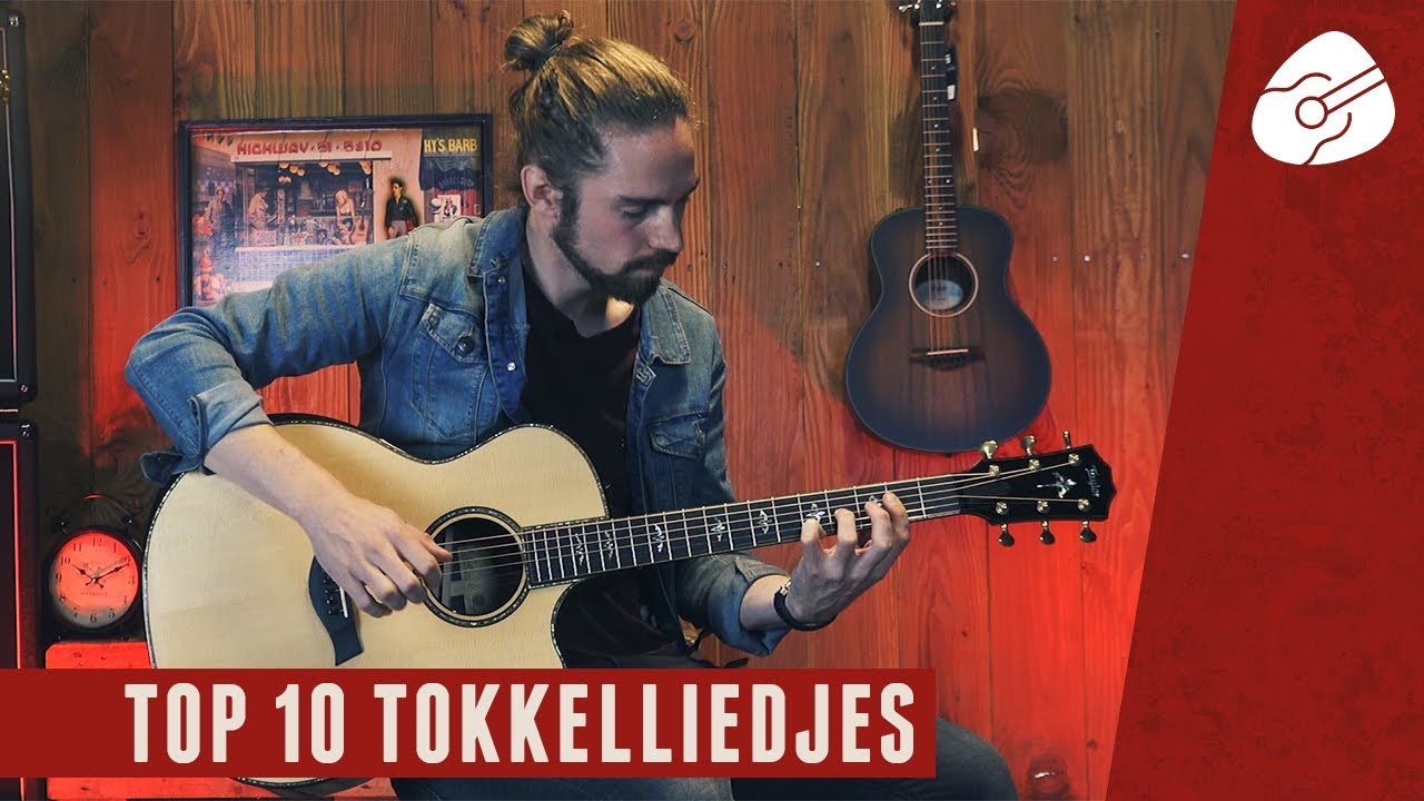 De 10 mooiste TOKKEL LIEDJES op gitaar!