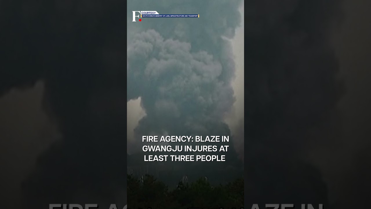 South Korea: Massive Fire Rages at a Tyre Factory | Subscribe to Firstpost | N18G