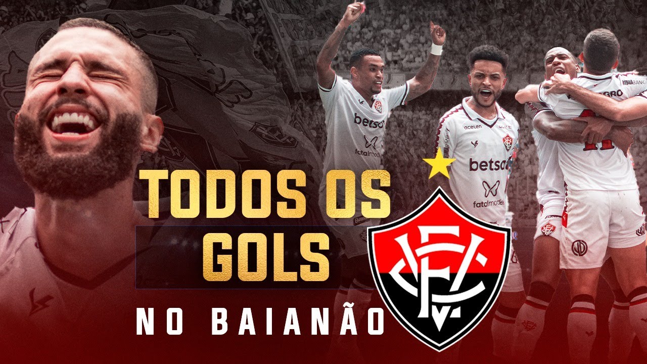 TODOS OS GOLS DO VITÓRIA CAMPEÃO BAIANO 2024 - PARTIU BATEU
