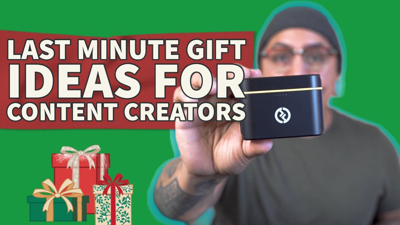 Last minute gift ideas for photographers, content creators & videographers (Drones, Cameras & More)