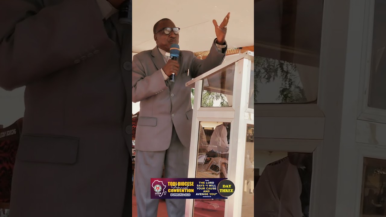 Powerful reflection from Rev. Jackson T. Toma at LCCN Todi Diocese Convention 2026 held at Borrong