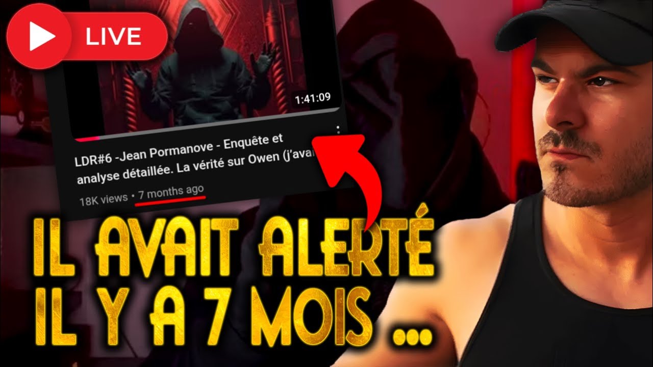 🚨JEAN PORMANOVE - ANALYSE en LIVE d'un mec qui avait ALERT&Eacute; et ENQU&Ecirc;T&Eacute; il y a 7 mois sur LELOKAL !