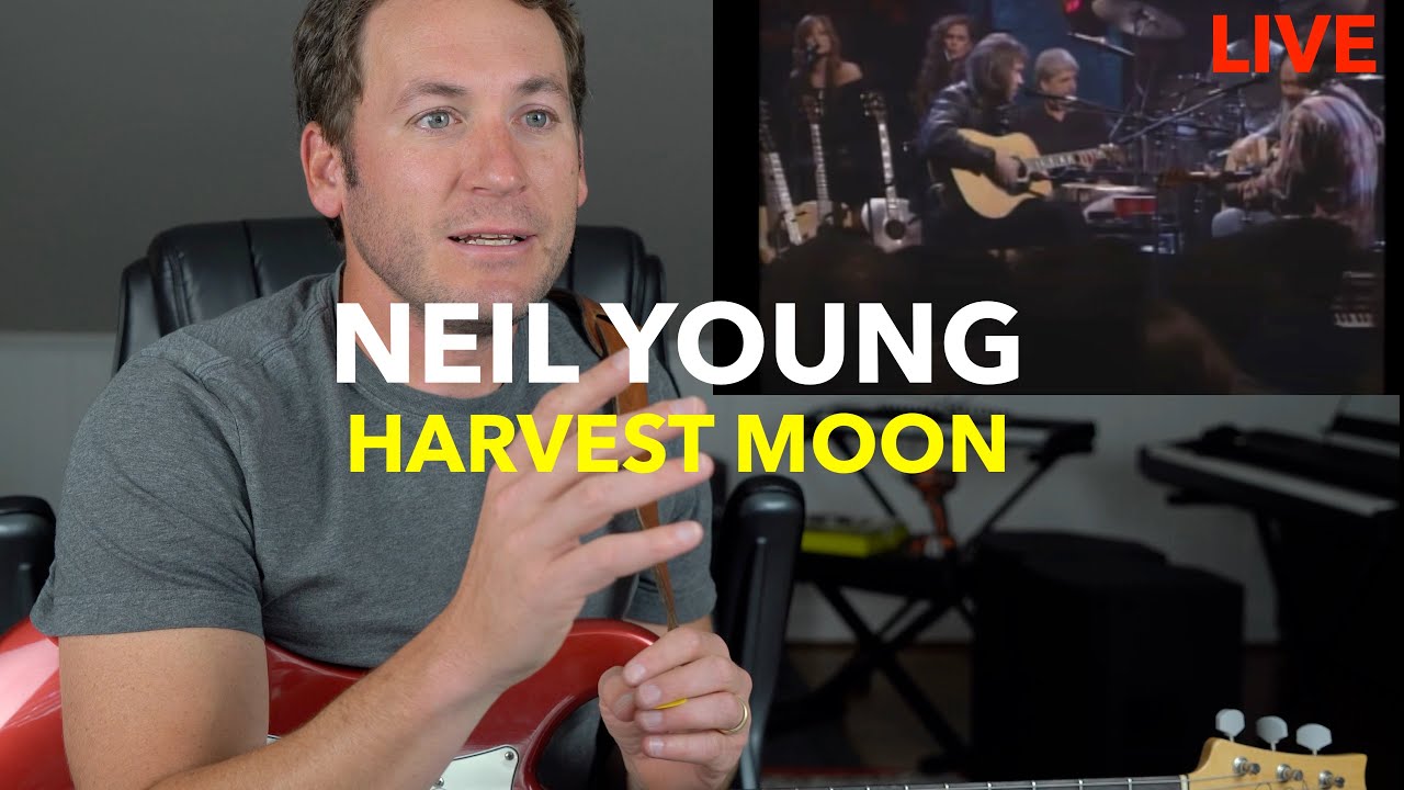 Guitar Teacher REACTS: Neil Young - Harvest Moon (Unplugged) | LIVE 4K
