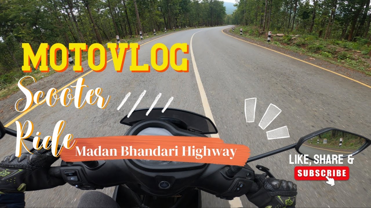 Kathmandu to Itahari Biratnagar || Highway ride in a Yamaha ZR 125 hybrid Scooter