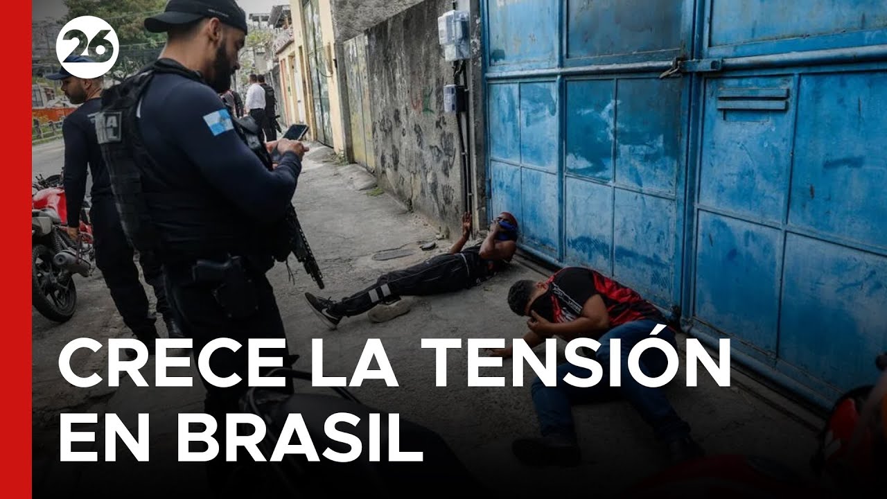 🇧🇷 BRASIL | La amenaza narco en Río de Janeiro eleva la tensión