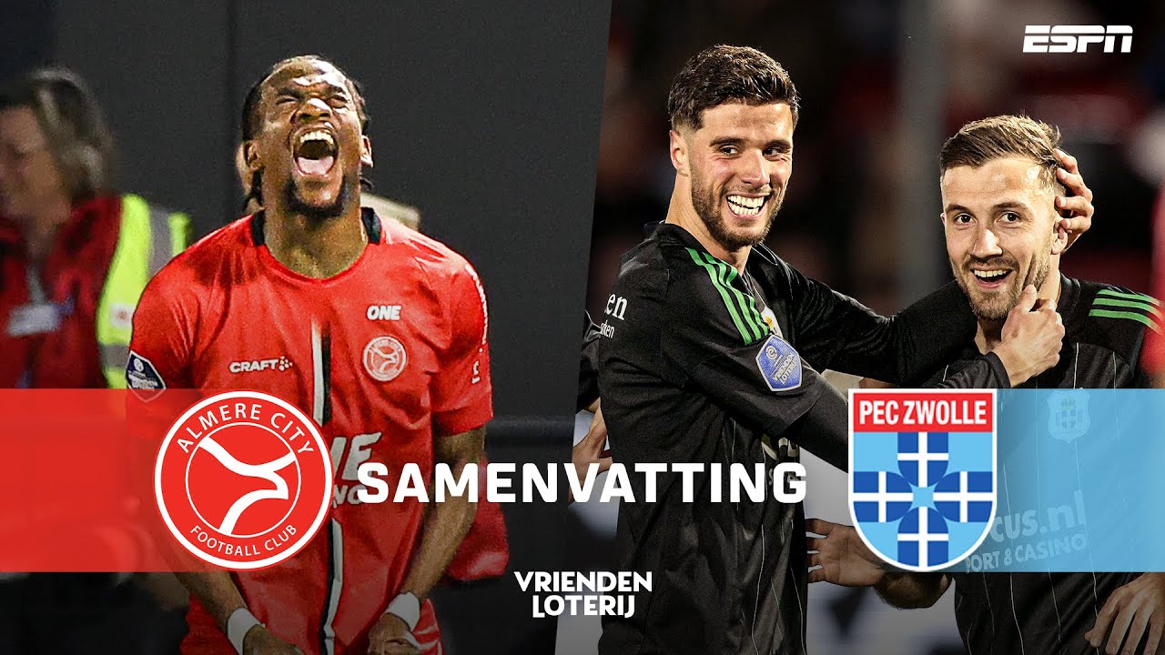 DOELPUNTRIJKE KELDERKRAKER IN ALMERE ⚔️💥 | Samenvatting Almere City - PEC Zwolle