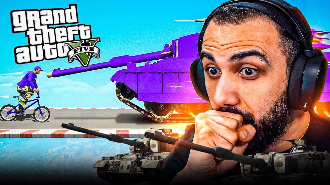 BİSİKLETLERLE TANKLARDAN KAÇ! EKİPLE GTA5 PLAYLIST | Barış Can