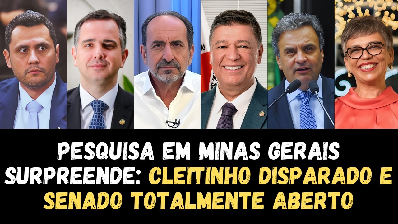 Senado em Minas vira campo de batalha: quatro nomes disputam duas vagas