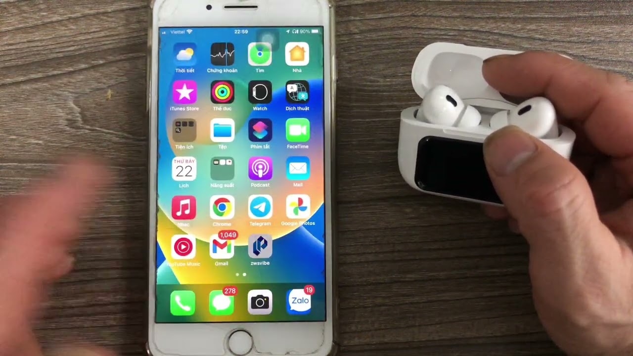 A10 Plus hướng dẫn kết nối trên máy iphone