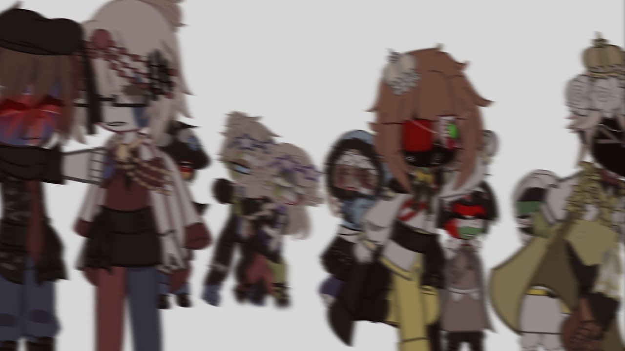 countryhumans dare part 2 😍 // gacha club // read description‼️