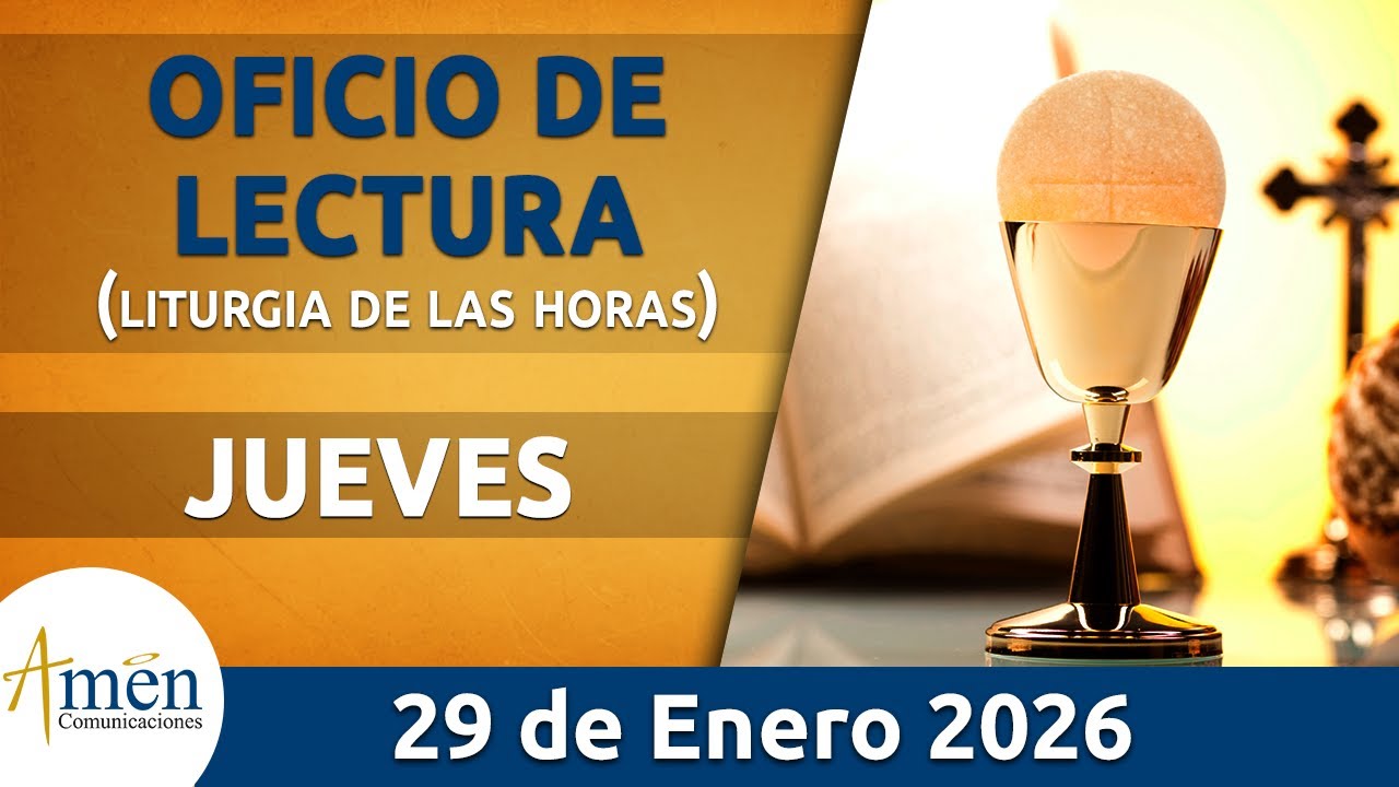 Oficio de Lectura de hoy Jueves 29 Enero de 2026 l Padre Carlos Yepes l Católica l Dios
