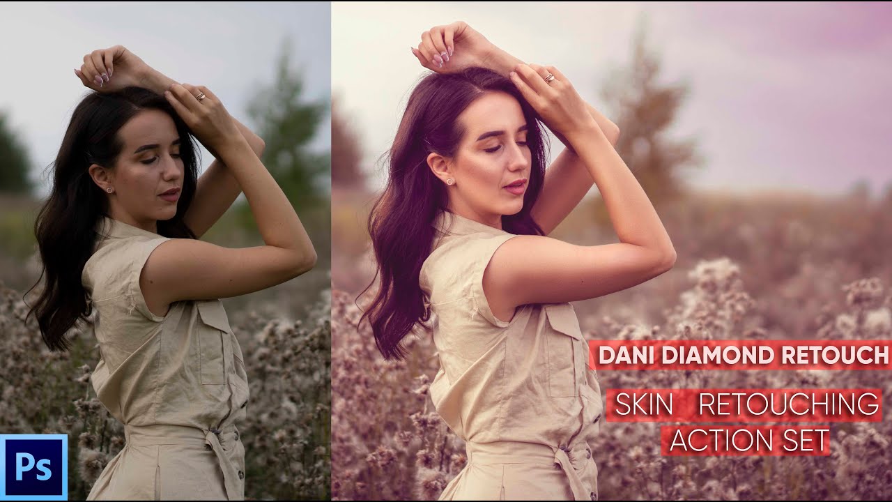 Dani Diamond Retouch Full Skin Preset Photoshop