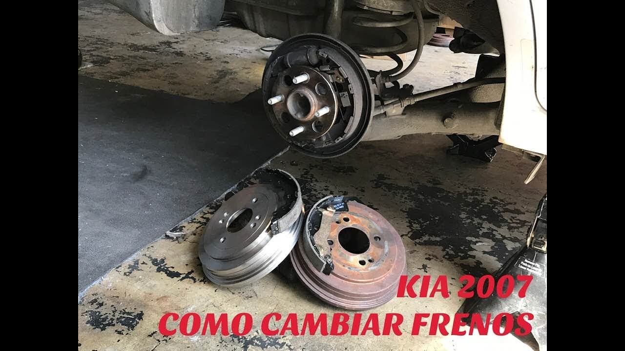 como cambiar  frenos de tambor