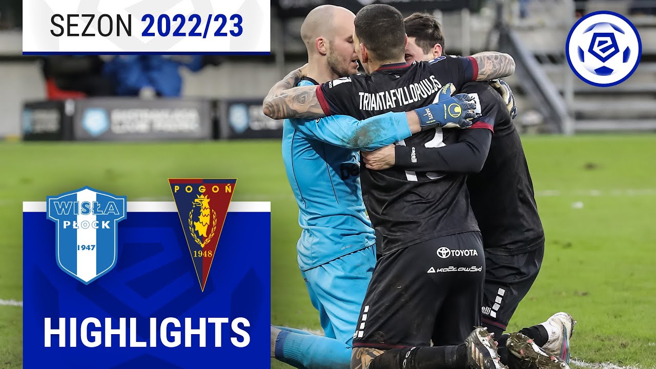 Wisła Płock - Pogoń Szczecin 0:1 | SKRÓT | Ekstraklasa 2022/23 | 22. Kolejka