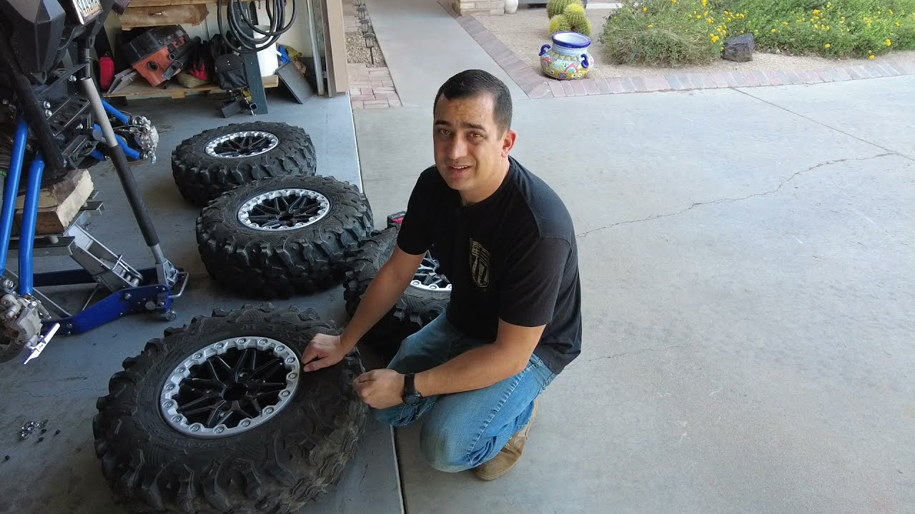 35s and installing them with beadlocks!
