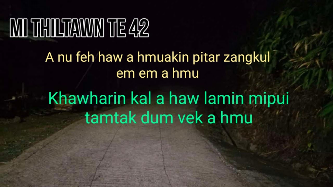 Chakma khua a zirtirtu hnathawk thiltawn mak leh Ka nu in a thiltawn min hrilh mak tak mai chu