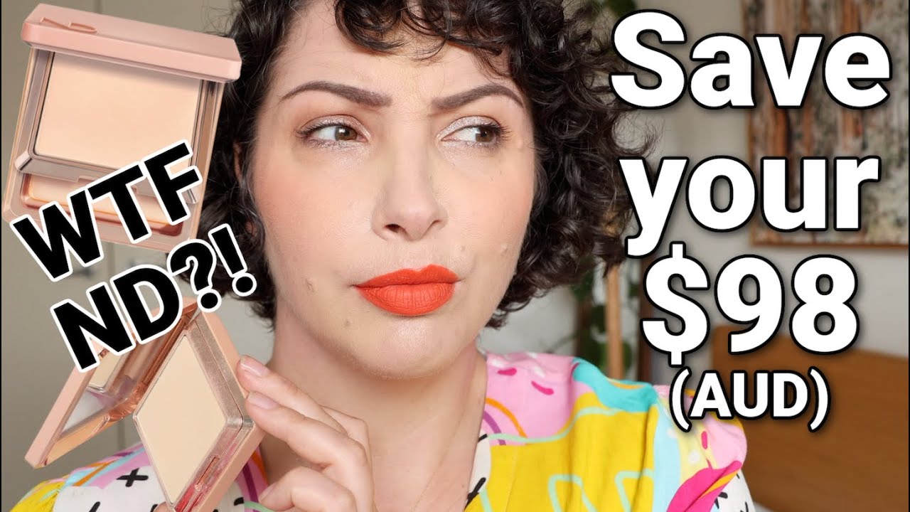As worse as the liquid? Natasha Denona HY Glam Powder foundation review & wear test