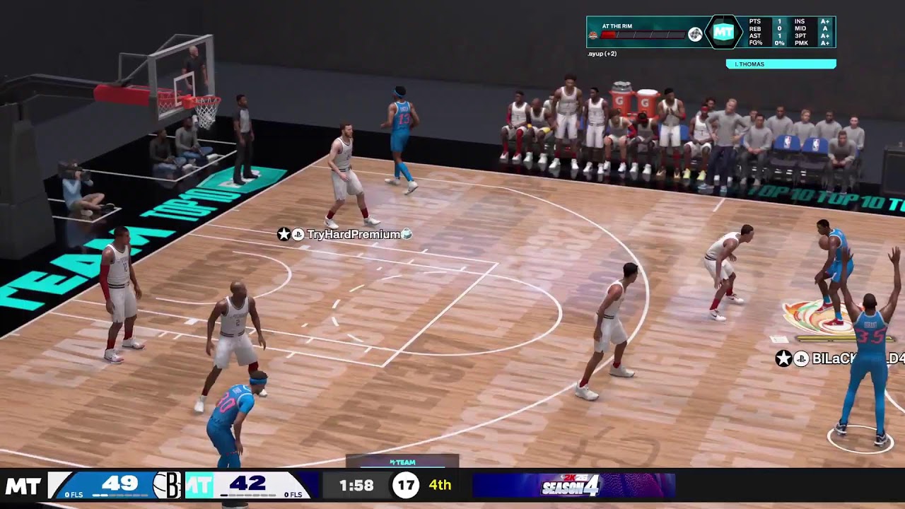 MYTEAM   GAMES LIVE 4LYFEMOBB 🏀