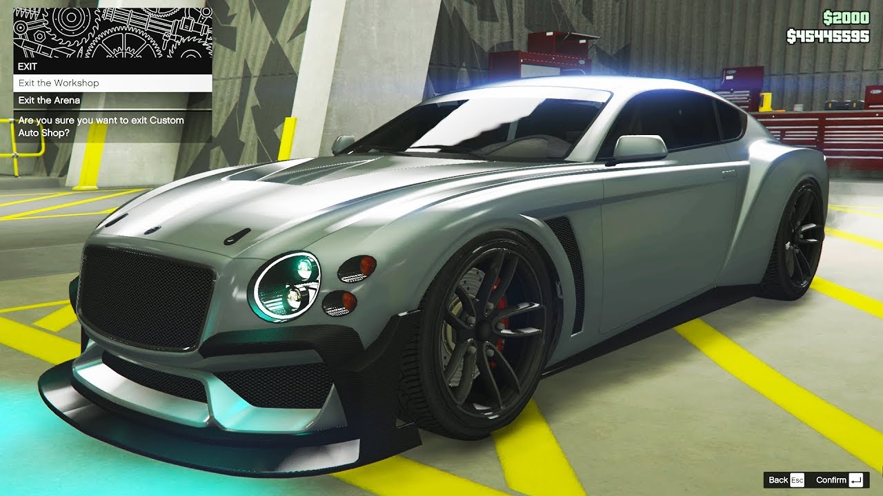 NEW Bentley Continental GT - Enus Paragon R GTA Online Review Luxury Car DLC Casino 2019