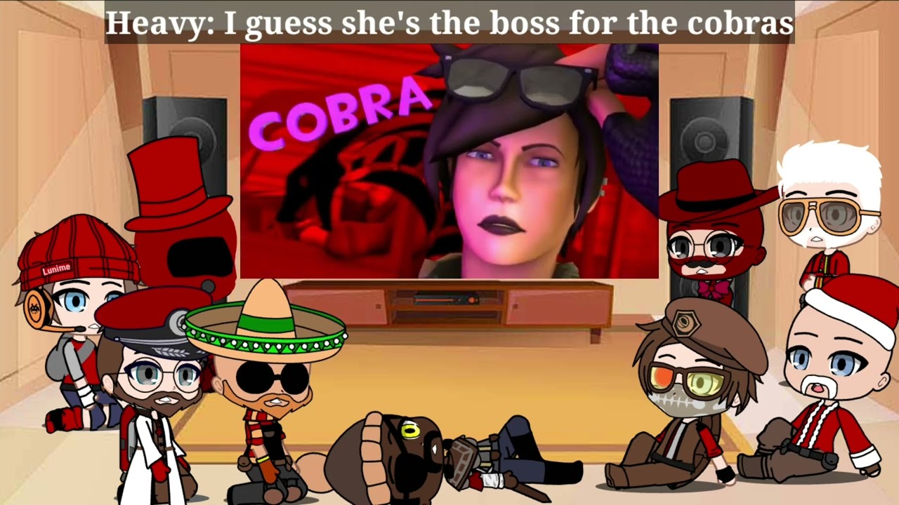 Реакция TF2 на «Белого шпиона» часть 1