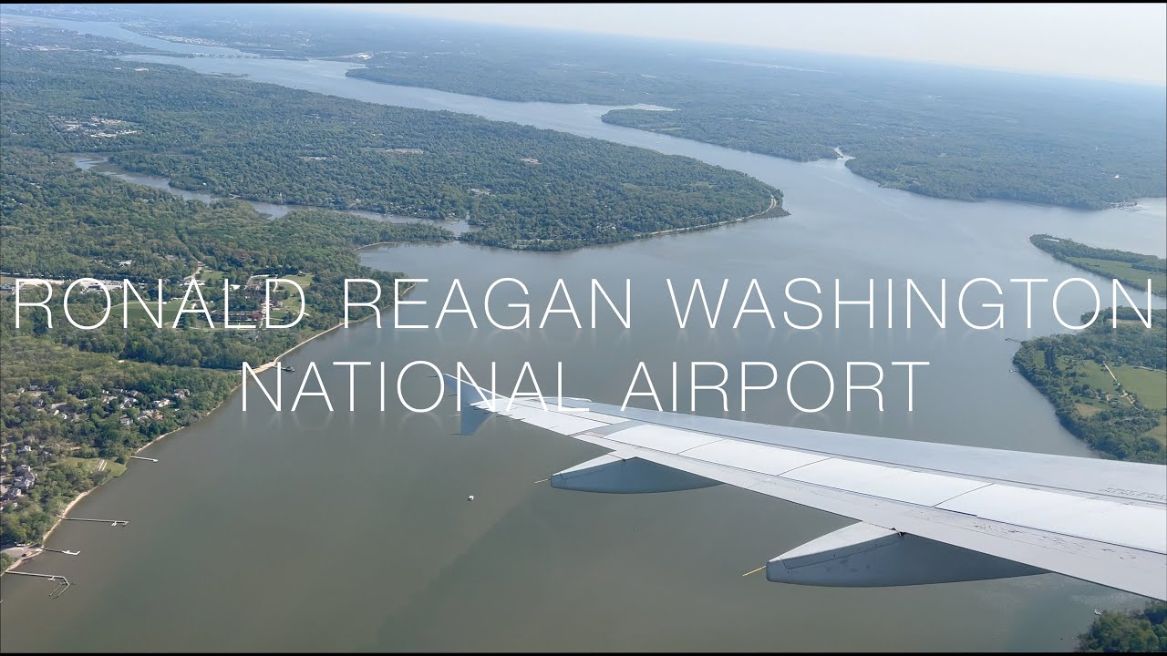 Landing at Reagan National Airport in Washington DC