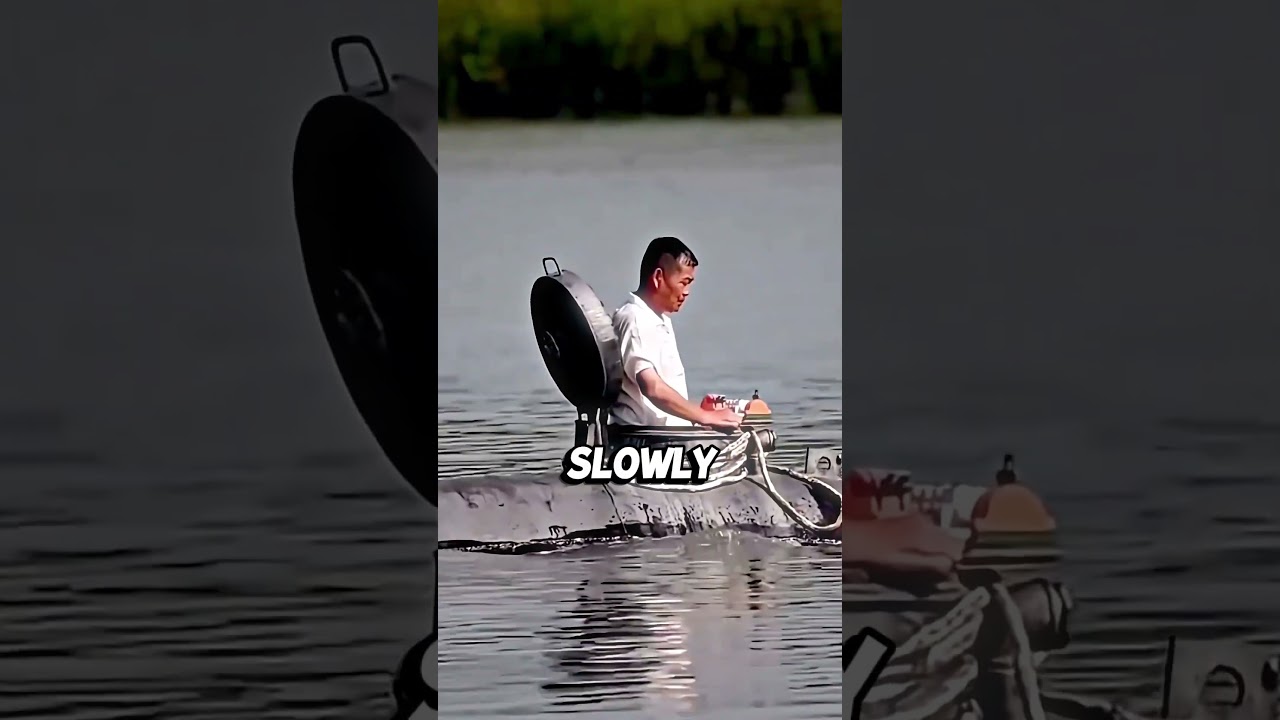 A 65 Year Old Man Built a Submarine at Home 🚢🤯