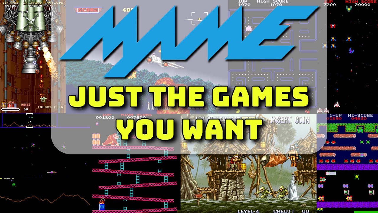 Custom Mame Romsets - Just the games you want without the rest