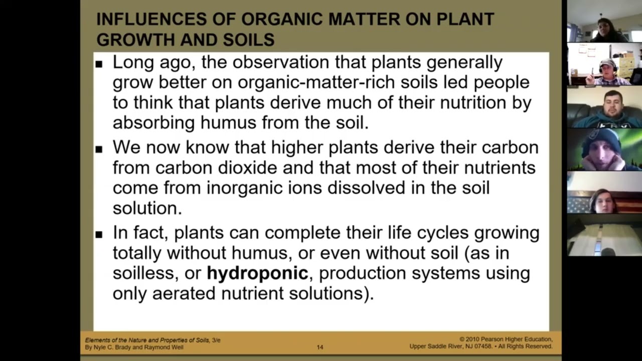 Organic Matter Lecture