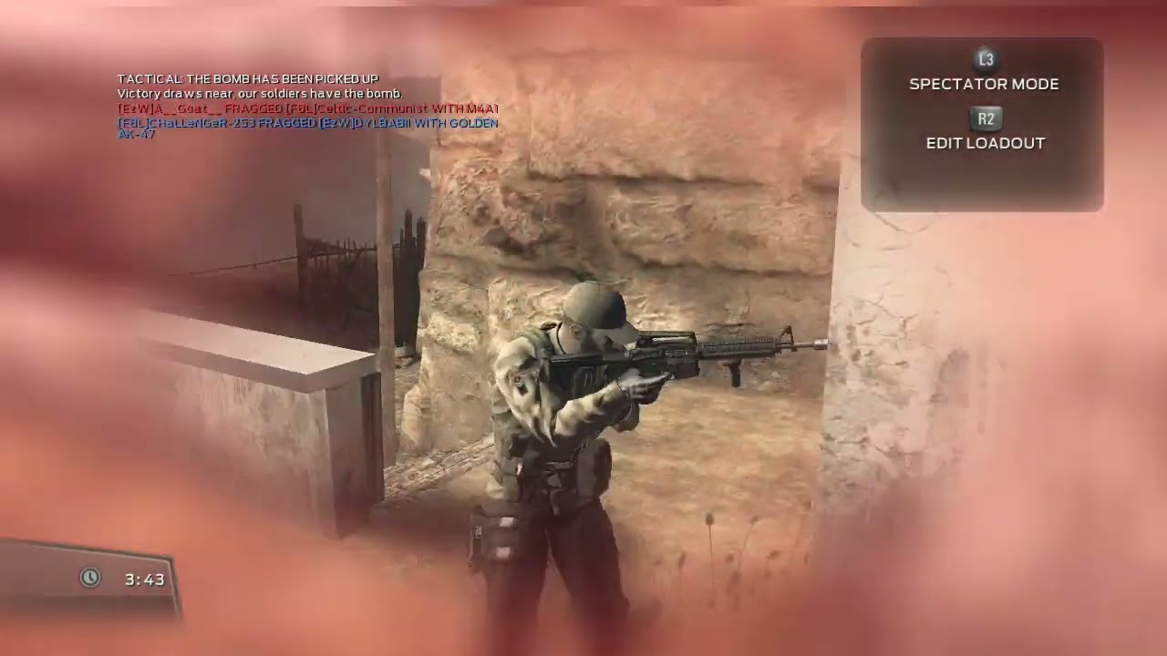 Kasbah Demolition [F8L] vs [EzW] Clan Battle| Socom Confrontation PS3 | 28/04/2024