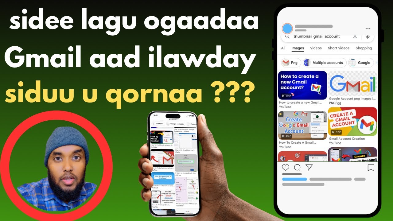 Sidee Lagu Soo Ceshadaa Gmail-kaagii Hore ee Aad Illowday?