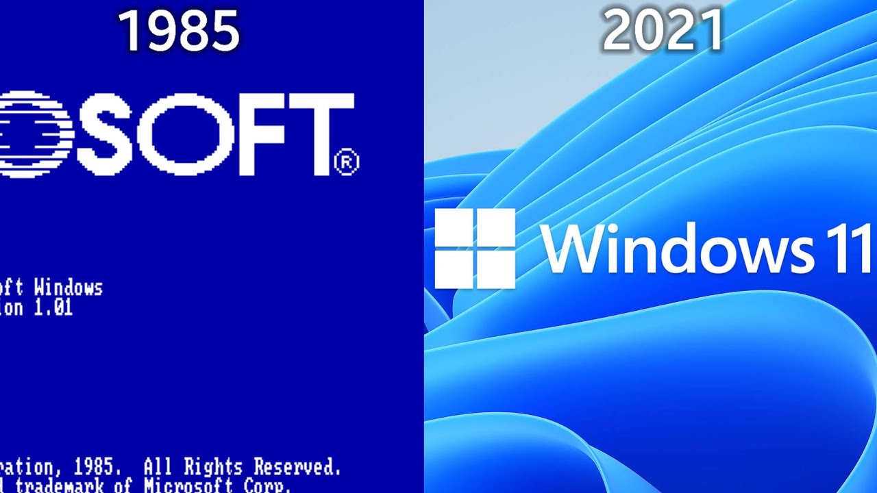 Windows Startup and Shutdown Sounds (1985 - 2021)