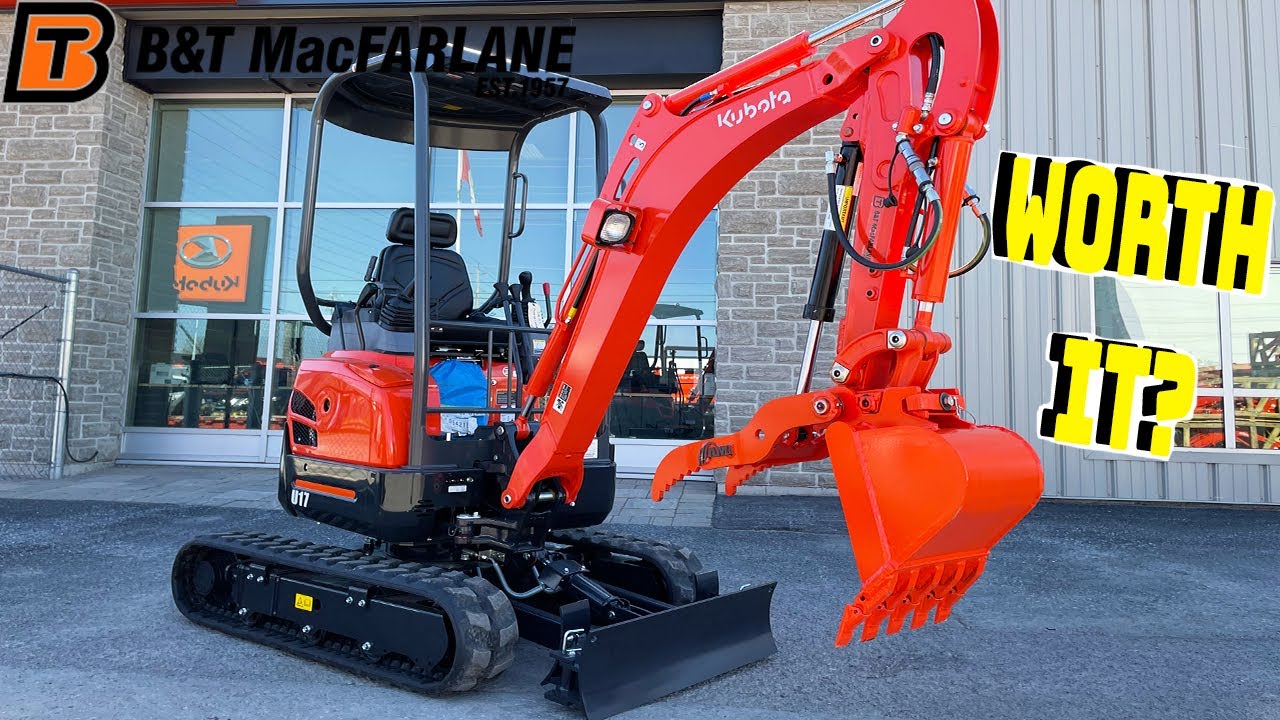Обзор Kubota U17 | Стоит ли оно того?