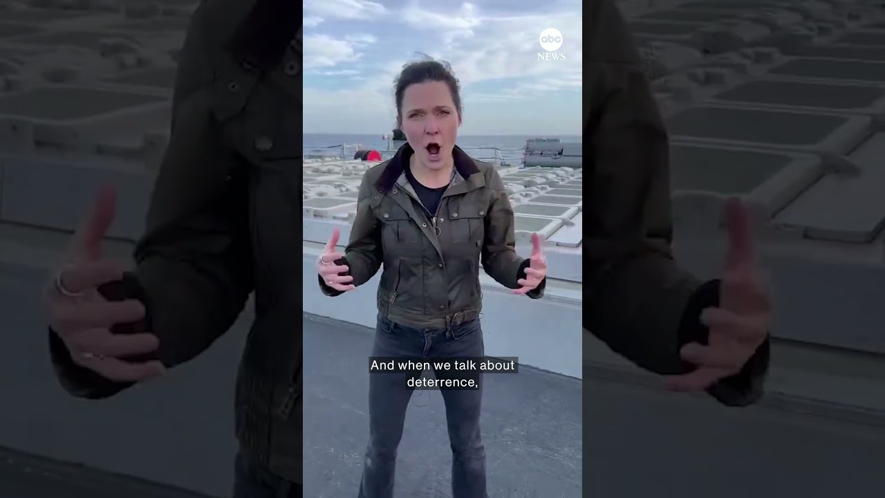 On board a U.S. Navy destroyer stationed in the Mediterranean Sea