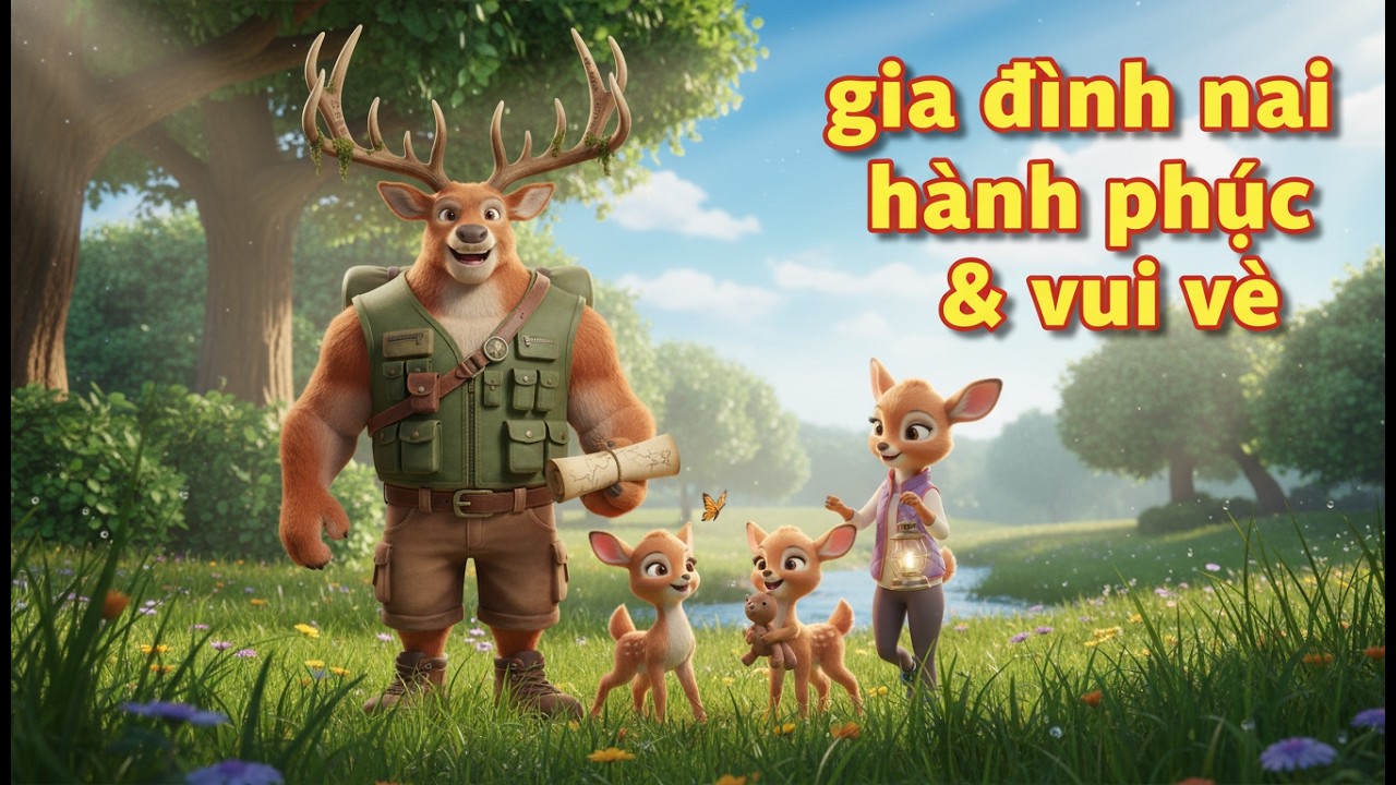 Meet the Deers: Forest Friend Explorers The story of the deer family in the green valley