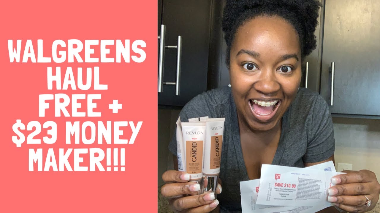Free + $16 Moneymaker Revlon!!! Walgreens Haul! Extreme Couponing | Oct 27th