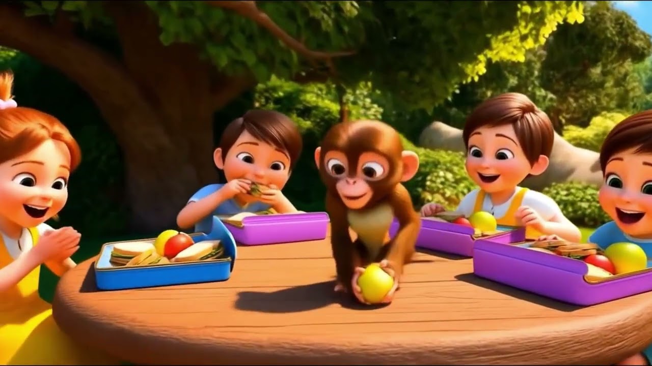 Popular Rhymes | Old MacDonald, 5 little monkeys, Bingo, Wheels on the Bus, Mary Had a Little Lamb