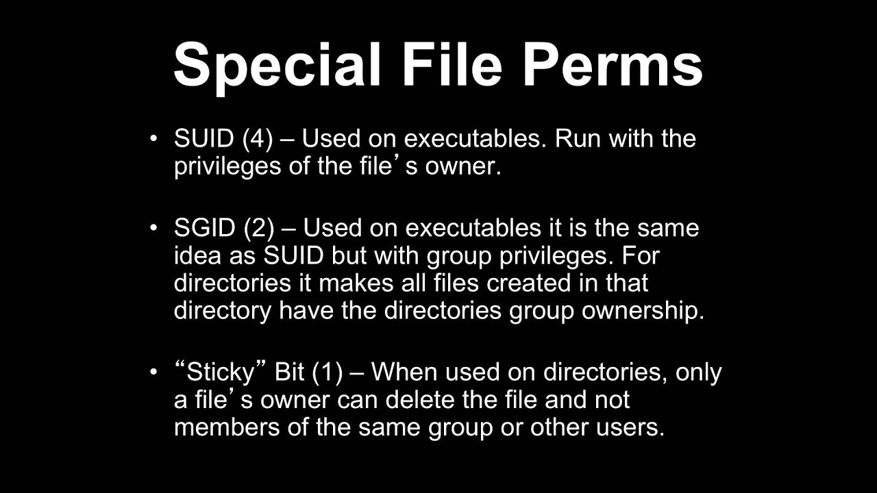 File Permissions in Linux