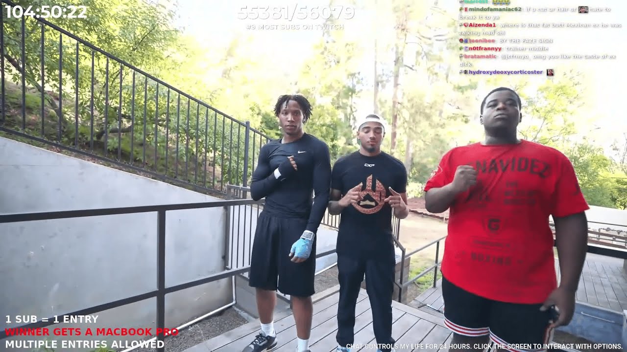 Silky Intense Boxing Session With Chibu!