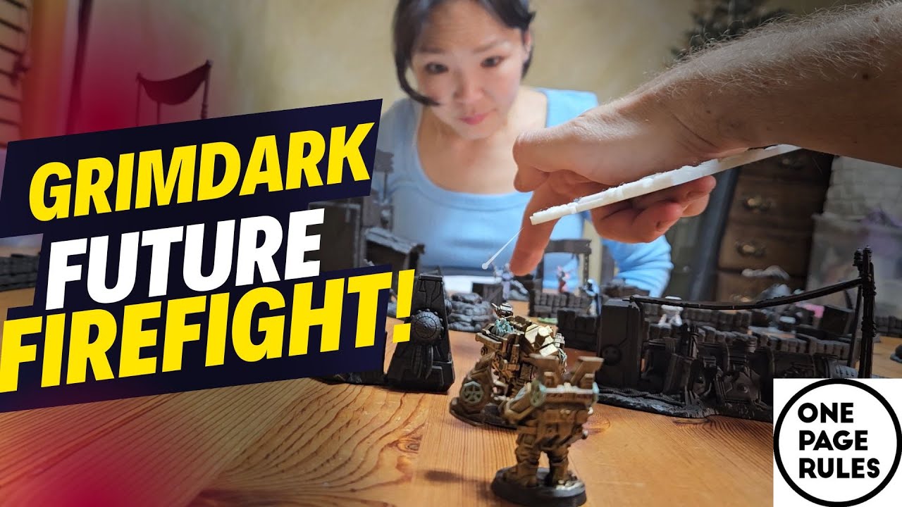 Playing Grimdark Future FIREFIGHT on a DATE?