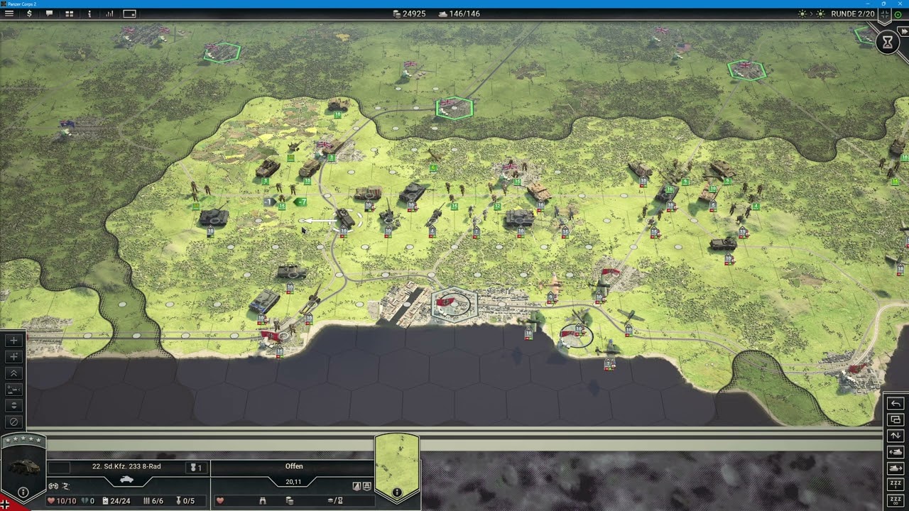 PanzerCorps 2   Map 18 Seeeöwe Brückenkopf von Wildthing