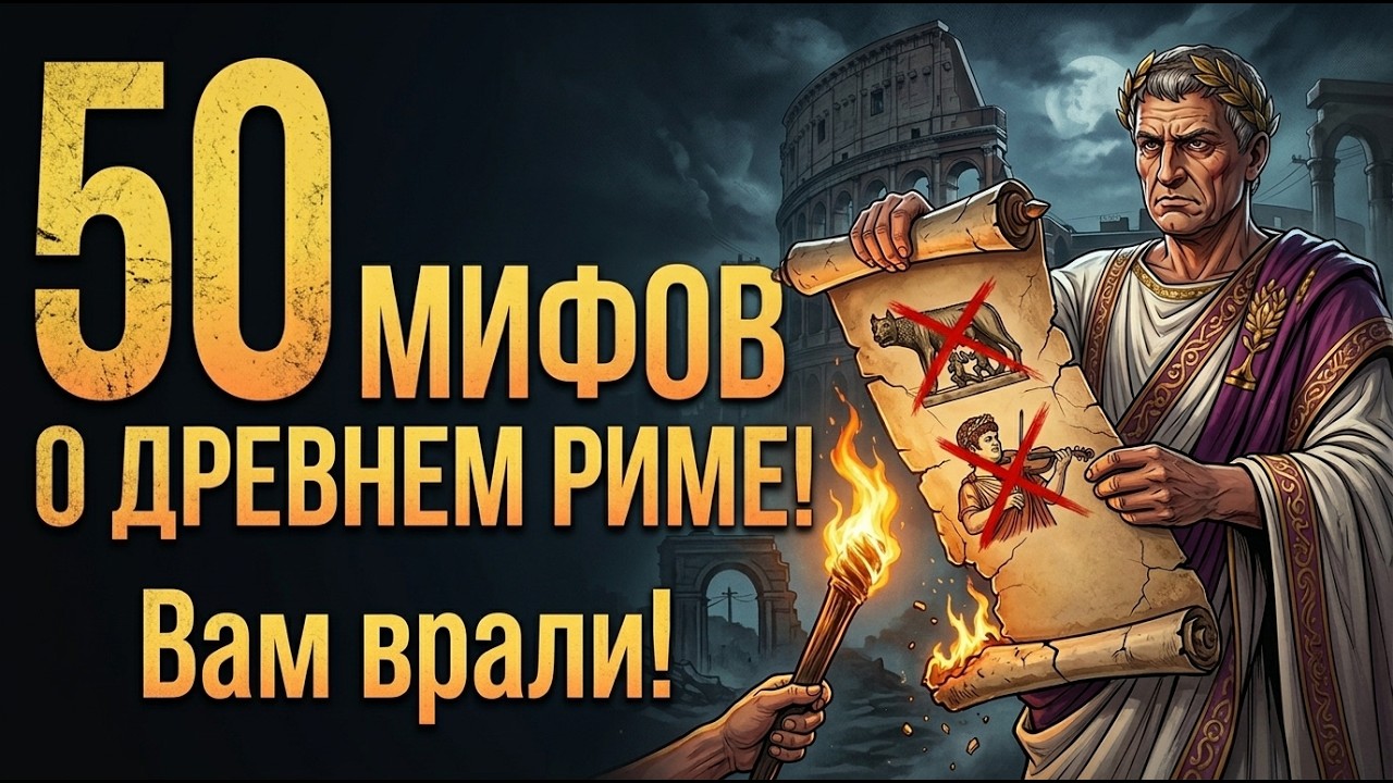50 исторических мифов о Древнем Риме — Вам врали