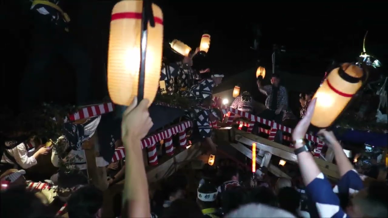 角館のお祭り 2024 西部 vs 川原町